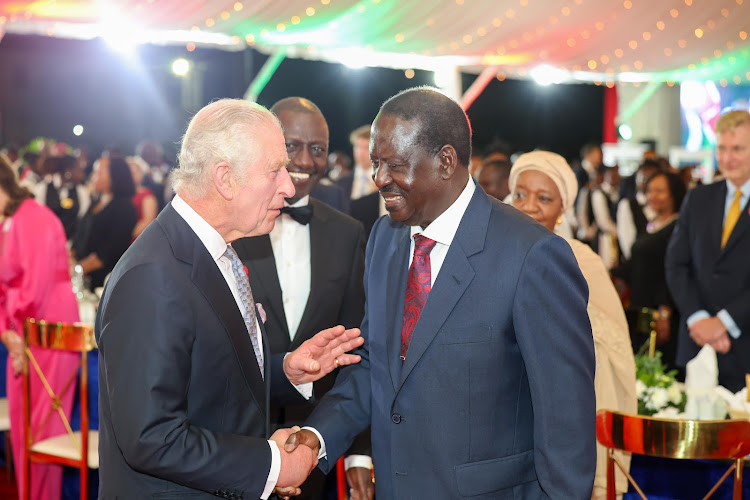 How Raila and Rachel Ruto stole the show during King Charles’s visit